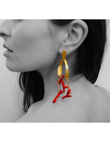 CORAL Earrings votre