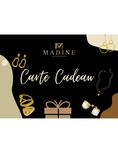 Carte cadeau Madine Accessories À commander