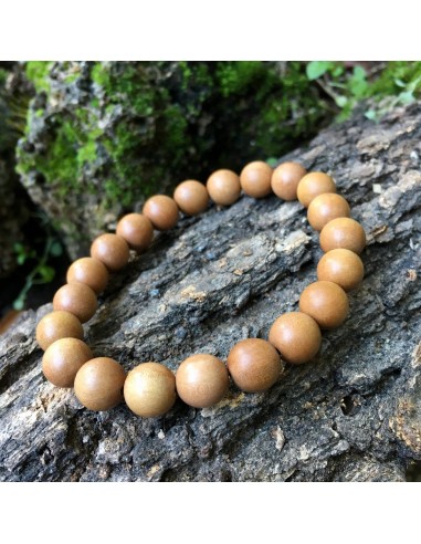 Bracelet Premium « Bien-être » Bois de Santal - 10 mm prix