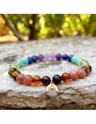 Bracelet des 7 chakras « Guérison » - Nouveauté - 6 mm de la marque