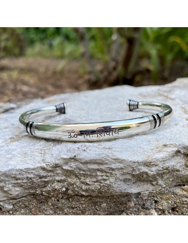 Bracelet Mantra « Om Namah Shivaya » - Argent 925 la livraison gratuite