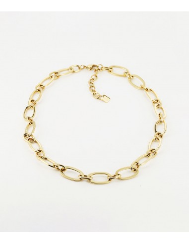 Collier Alix (Acier doré) pas cher 