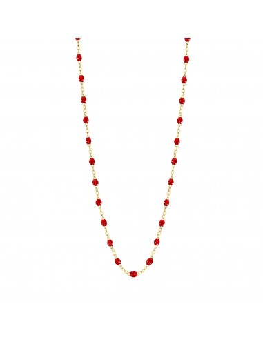 Collier rubis Classique Gigi, or jaune, 42 cm meilleur choix