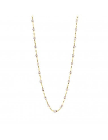 Collier sparkle Classique Gigi, or jaune, 42 cm rembourrage situé sous