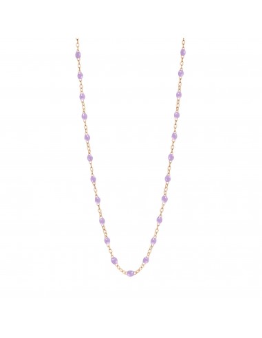 Collier parme Classique Gigi, or rose, 42 cm pour bénéficier 