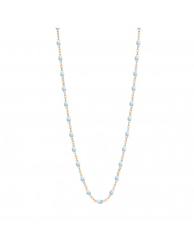 Collier bleu layette Classique Gigi, or rose, 42 cm meilleur choix