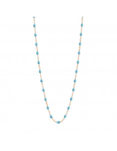 Collier turquoise Classique Gigi, or rose, 42 cm Jusqu'à 80% De Réduction