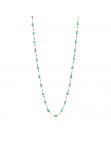 Collier vert d'eau Classique Gigi, or rose, 42 cm vente chaude votre 