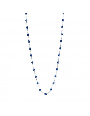 Collier prusse Classique Gigi, or blanc, 42 cm Faites des économies