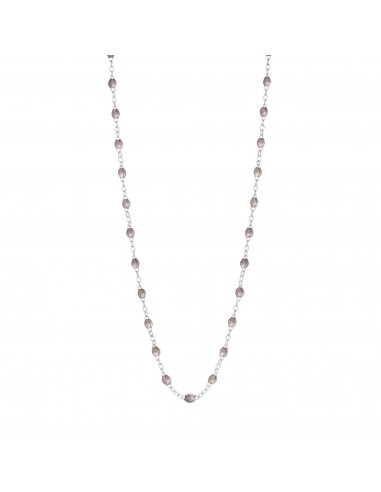 Collier argent Classique Gigi, or blanc, 42 cm Les magasins à Paris