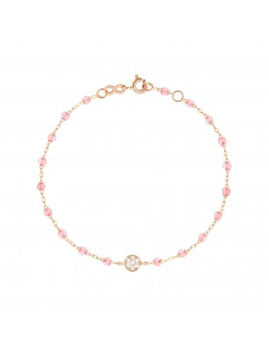 Bracelet rosée Puce diamants, or rose, 17 cm les ligaments